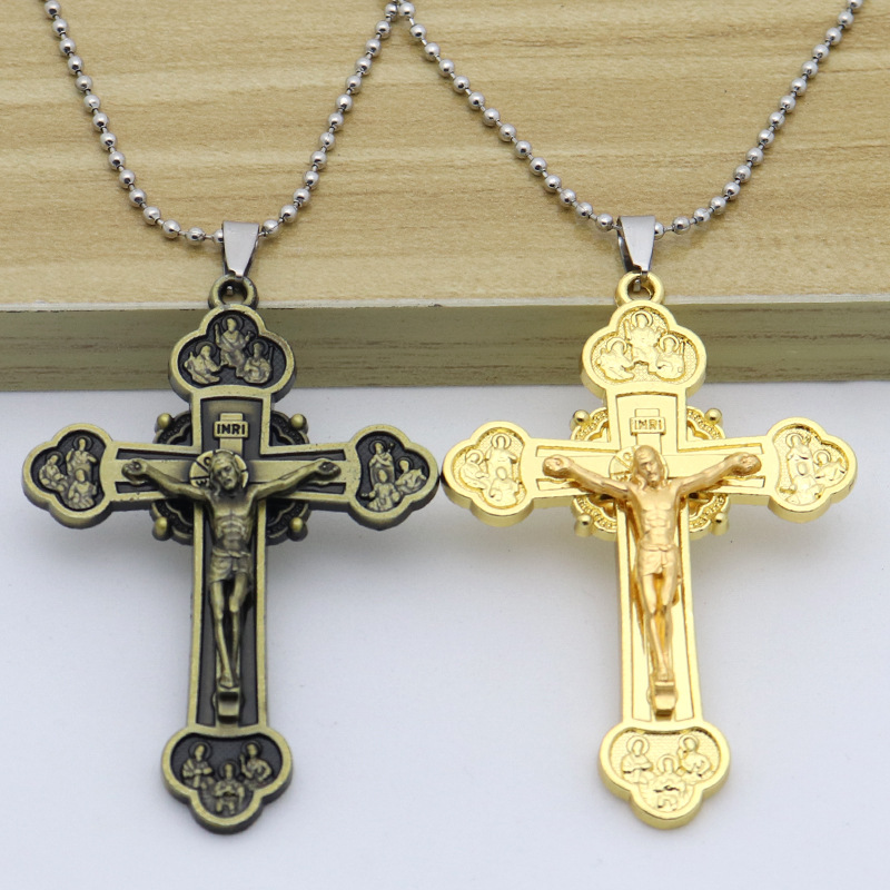 Customizable Inventive Cross Metallic Pendant Resin Keychain for Vehicles, Clothes, and Cellular Telephones