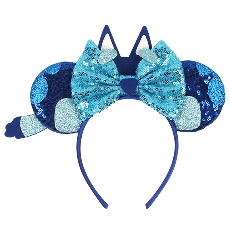 Fashionable Sequin Mouse Ears and Bow Headband – DIY Get together Hair Equipment for Ladies and Youngsters Impressed by Cartoon Characters