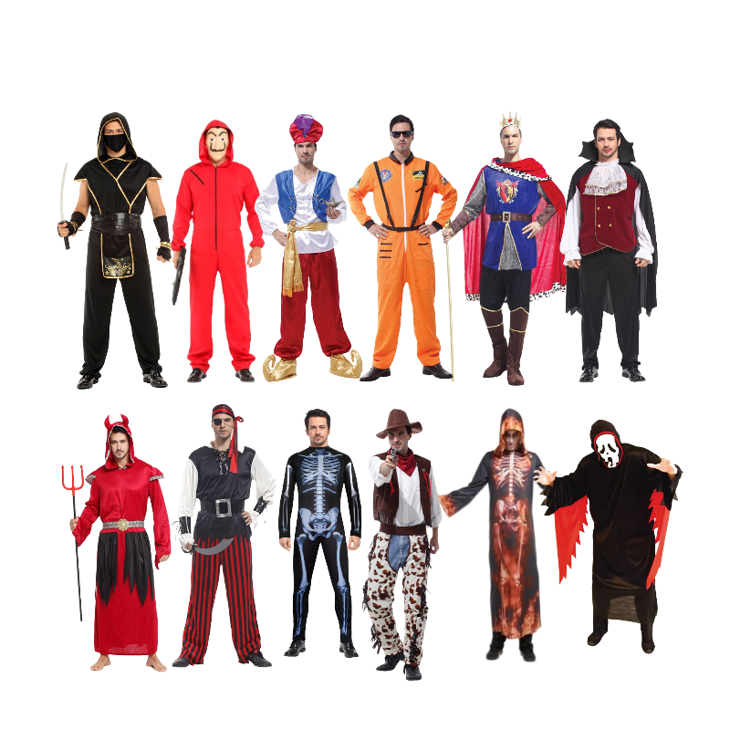 Wholesale Carnival Costumes for Males and Girls - Grownup Halloween Character Outfits from China