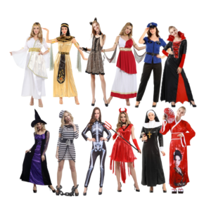 Wholesale Carnival Costumes for Males and Girls – Grownup Halloween Character Outfits from China